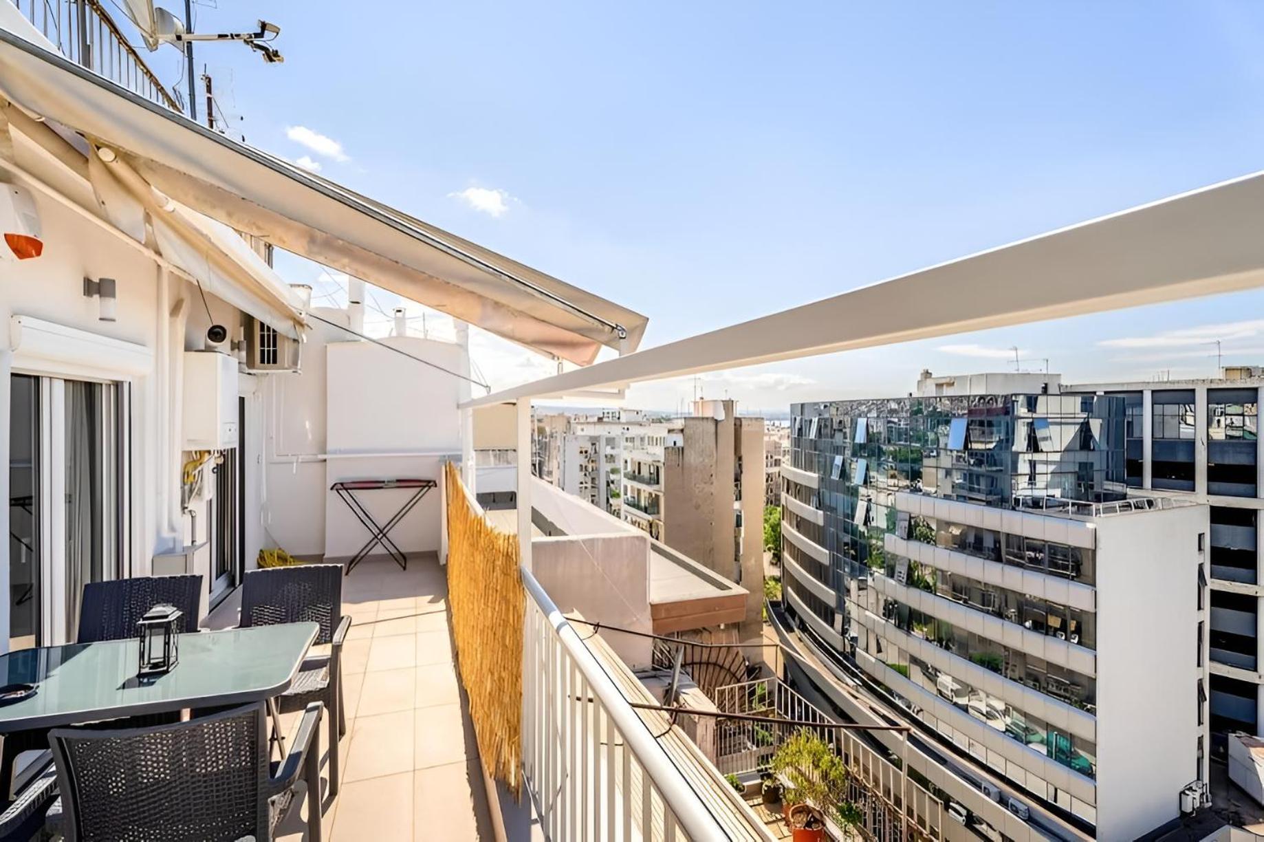 Elegant, Modern & Spacious Apartment In Thessaloniki With Balcony Εξωτερικό φωτογραφία